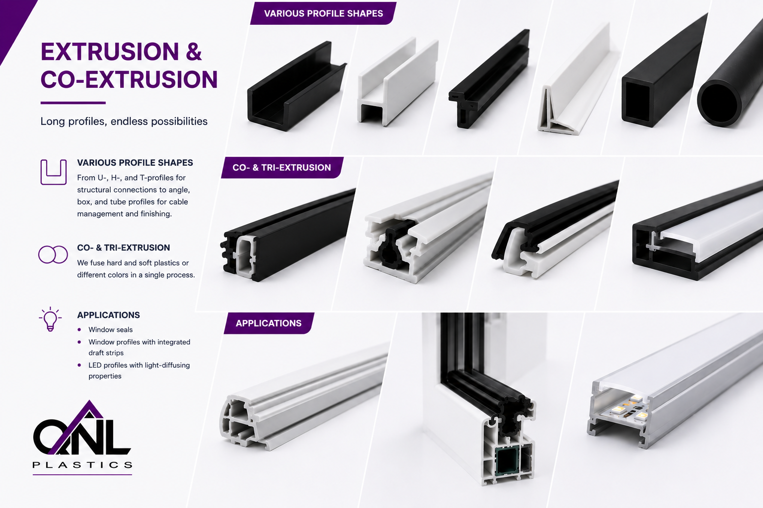 Extrusion and Co-extrusion infographic