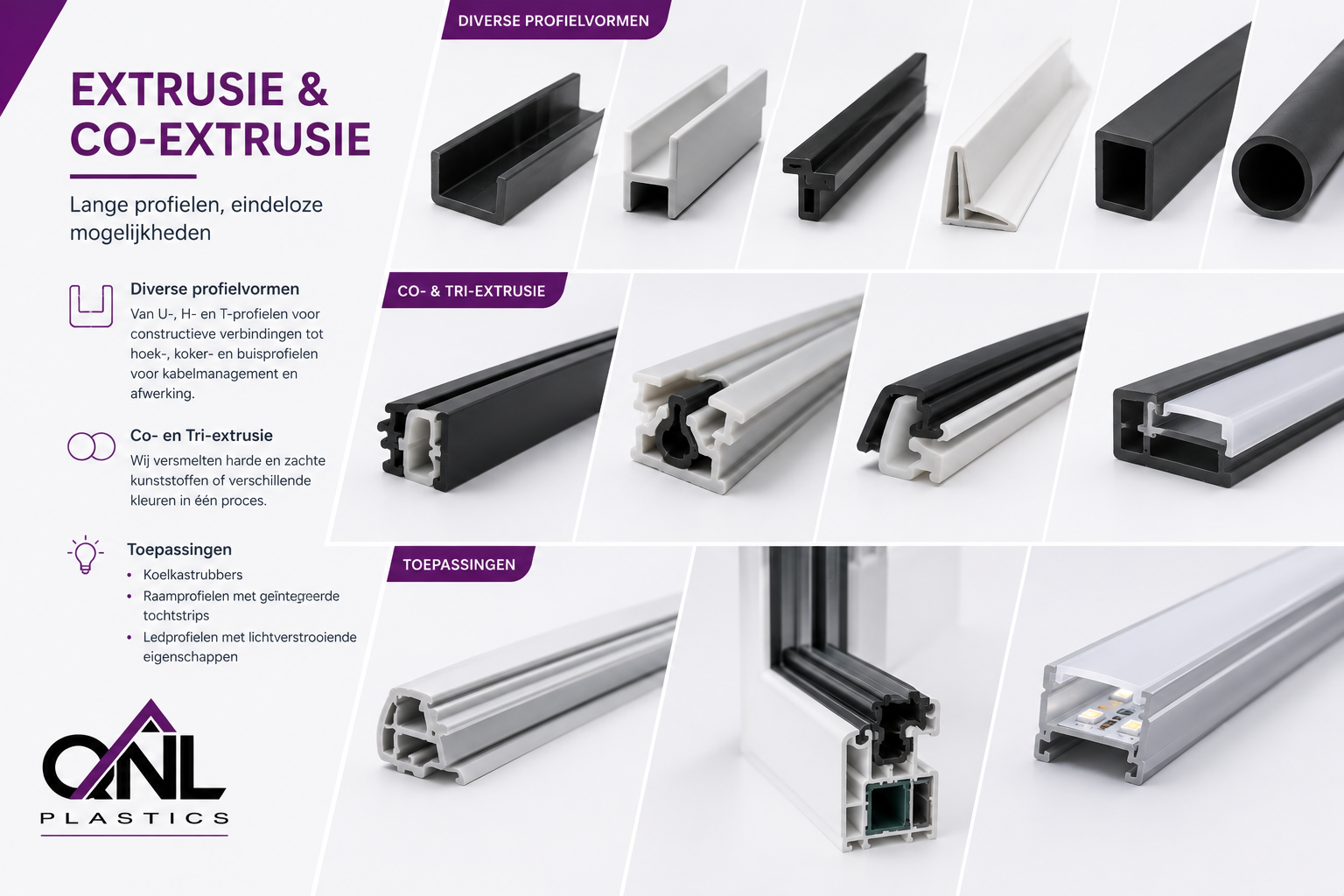 Extrusie en Co-extrusie infographic